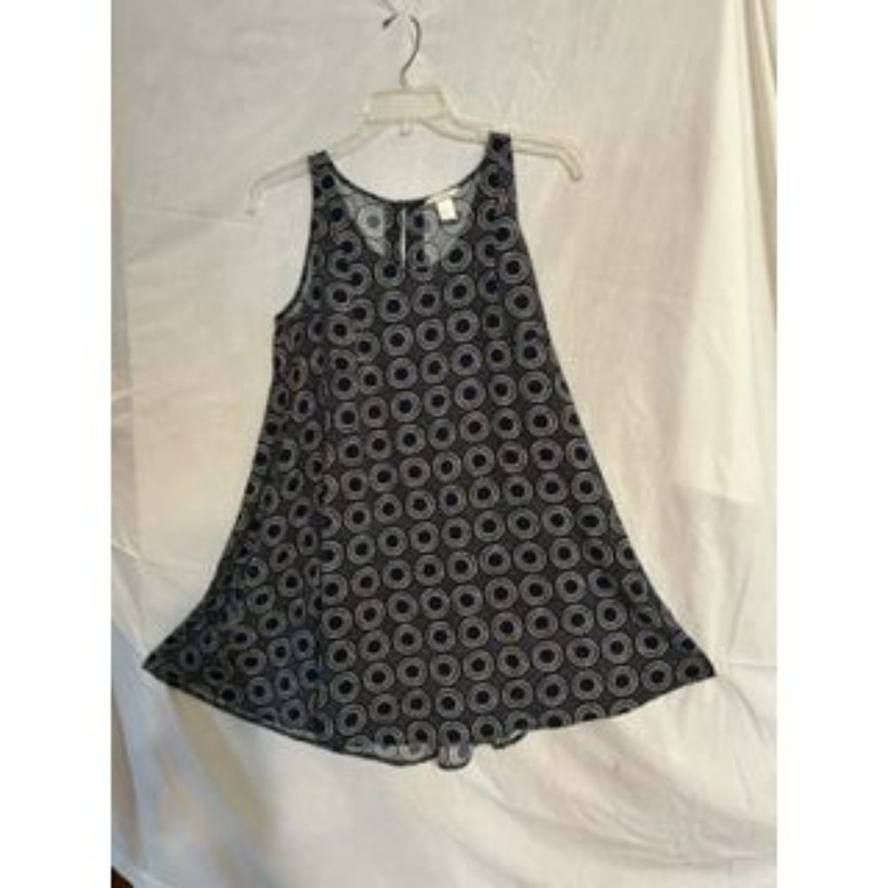 Navy swing dress size 14
